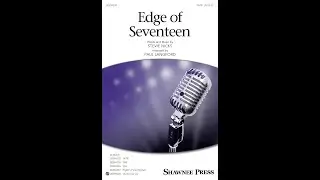 Edge of Seventeen (SATB Choir) - Arranged by Paul Langford