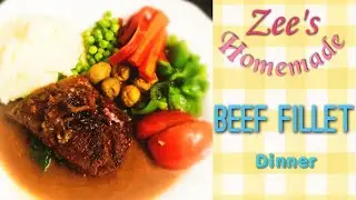Beef Steak Recipe | Homemade by Zee ❤️