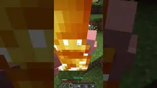 Minecraft but, Eating Gives Random Enchantments! #minecraft #smallyoutuber #minecraftchallenge #fyp