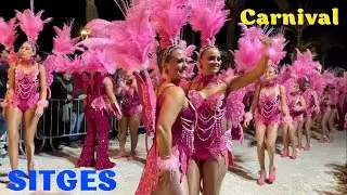 Sitges Carnival 2026 Barcelona &mdash; Rua de la Disbauxa Adult Parade Highlights
