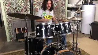 Ludwig S/L and Rocker II Five Piece Kit (‘80s) with Acrolite Snare Drum (1970) - Andrew Kahl