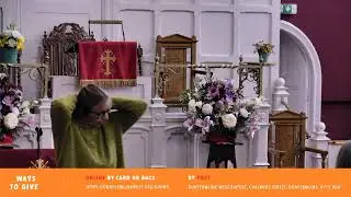 Sunday 23rd Lisa Holmes Baptist Union of Scotland Deeper Church lead