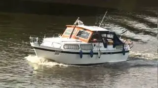 Bootje io de Schelde aan Uitbergen brug