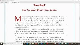 Taco Head Read Aloud