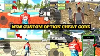 New Custom Option Cheat Code in Indian Bike Driving 3D 🤯💯| How To Use New Feature | Harsh in Game