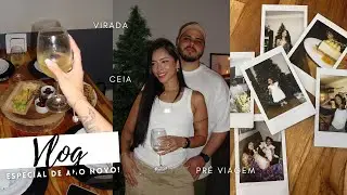 PRIMEIRO VLOG DO ANO, NOSSO ANO NOVO, COMPRAS PARA VIAGEM, CABELO NOVO E PREPARATIVOS!