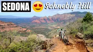 Amazing Views + Absolute Chunk Fest | Schnebly Hill Road Jeep Trail | Gravel Biking Sedona Arizona