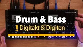 Digitone & Digitakt Jam - Drum & Bass #1