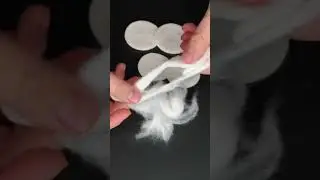 Relaxing Cotton Fiber ASMR | Soft Tearing Sounds & Visual Satisfaction