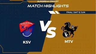 Final - KSV vs MTV | Highlights | FanCode ECS Germany Day 12 | Kiel 2021 | ECS21.435