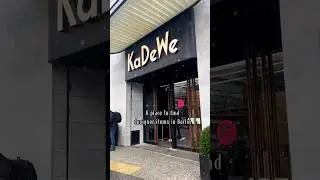 One stop shopping for designer items in Berlin, Germany - KaDeWe #Designeritems #luxury #brandedbags