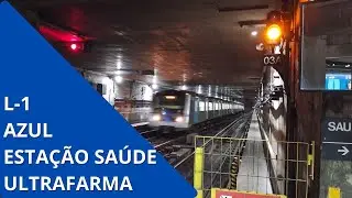 L-1 Azul - Esta&ccedil;&atilde;o Sa&uacute;de Ultrafarma Metr&ocirc; de S&atilde;o Paulo