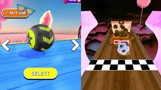 Игра Going Balls Portal Run Vs Yellow Ball Gameplay, SpeedRun Video Balls Reverse New Update | Ba...