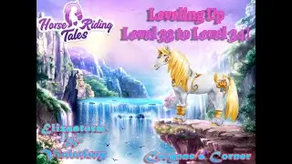Horse Riding Tales Violetfury Level 33 to Level 34 and racing for black pearls!