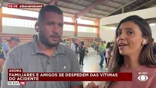 COMOÇÃO EM JACOBINA | FAMILIARES E AMIGOS SE DESPEDEM DAS VÍTIMAS DO ACIDENTE