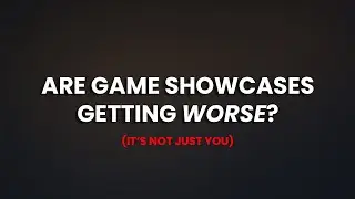 Why do gaming presentations feel different now