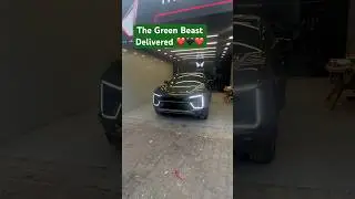 BE6  Deep Forest delivered 🌳 BE6 green colour #gogreen 😀😀