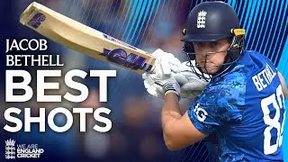 A Shining Talent | Jacob Bethell's Best Boundaries in T20I & ODI (so far...)