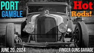 Port Gamble Hot Rods! - Port Gamble, WA (June 20, 2024)