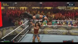 WWE/ W2K23 Adrienne Nicole vs Wonder Woman (Gal Gadot version) Iron-woman match