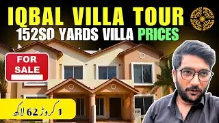 Inside a 152Sq Yards Iqbal Villa | For Sale in Bahria Town Karachi #bahriatownkarachi