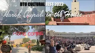 Homecoming | DTU First Offline Cultural Fest 2022 | @Harsh gujral Special Standup Event | DTU_CC