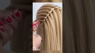 Beautiful Criss Cross Hairstyle for Wedding. #shorts #braids #Fashion #hairstyle