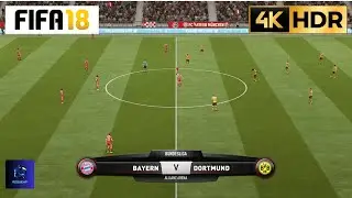 FIFA 18 | Bayern Munich vs Borussia Dortmund - Bundesliga | Gameplay