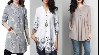 Lawn short kurti designs||lawn short shirt designs#trendy kurti 2020-2021#