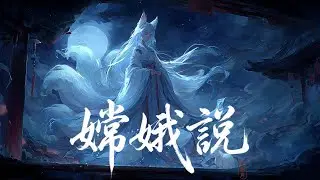 【中國風  - 嫦娥說 | 古風R&B 原創】九黎月｜清輝灑落 只輕嘆風吹袖口 獨凌亂 [Official Lyric Video]
