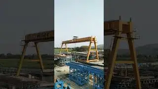 Casting Yard #civilengineering #mumbai #construction #infrastructure #highway #road #segments #road