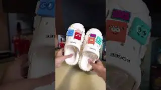 POSEE Pioneer x All Disney POSEE ClogsPioneer EVA Couple #Posee #poseexdisney #Disney #unboxing