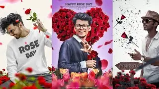 Happy Rose day photo editing | Valentine's week Photo editing in 2021