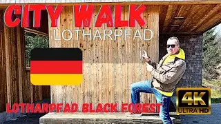 Lotharpfad im Black Forest - City Walking Bodensee 🇩🇪 ✨ 4K HDR ASMR April 2023