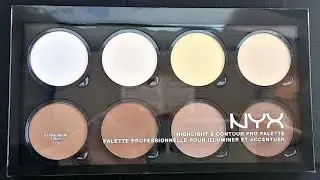 NYX Highlight & Contour Pro Palette vs. ULTA Contour Kit