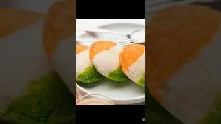 tricolour idli recipe#independence day special dish #flag colour idli#viral#🔥india# August 15