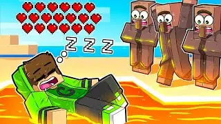 I FOOLED the VILLAGERS with 1,000,000 HEARTS in Minecraft!