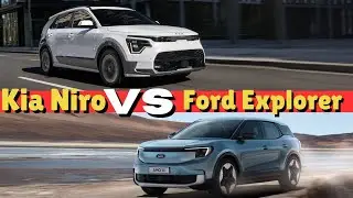 2024 Kia Niro EV advance,  VS Ford Explorer RWD, Long Range,