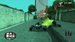 Grand Theft Auto San Andreas v1 03 PS2 Walkthrough Part 61: Race Tournament 2