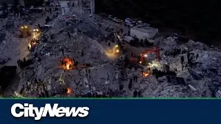 Quake survivors struggle to stay warm across Turkey & Syria