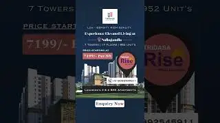 Luxury Flats in Nallagandla from Just ₹7199/SFT &ndash; Limited Time! 🏡