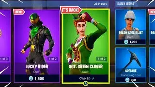 THE RETURN OF MY RAREST SKIN *SGT. GREEN CLOVER*