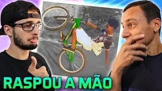 MEU PAI REAGINDO AOS GRAUS DE BIKE | VOCÊ DE PERIFA EP. 3