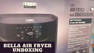 Bella Air Fryer with touch screen  is a great option | Bella Pro Series - 8-qt. Digital Air Fryer