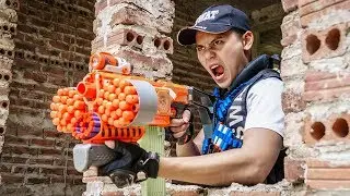 LTT Game Nerf War : Warriors SEAL X Nerf Guns Fight Group Inhuman Spy Face Flip