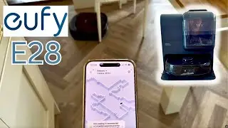 Eufy E28 Unboxing Set Up and Mapping - Trying Out Our New Robovac