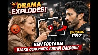 Drama Explodes! New Footage Shows Blake Lively Confronting Justin Baldoni