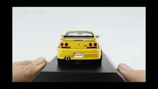 Kyosho 1/43 NISMO 400R (Yellow) Resin model (KSR43101Y-B) available now