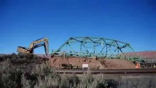Dolores River Bridge Removal Time Lapse Video