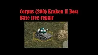 War Commander - Corpus (200) Kraken II Boss Base free repair easy way